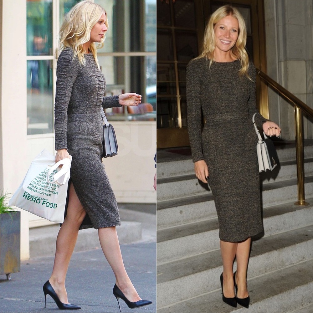Burberry prorsum tweed wool dress! Size 44